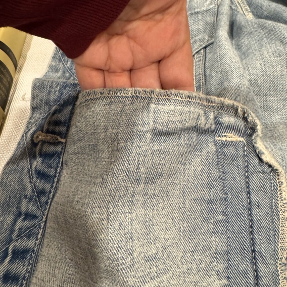 NWT Old Navy "US Flag" Jean Denim Jacket Medium Wash 100% Cotton Size Large - Picture 12 of 16